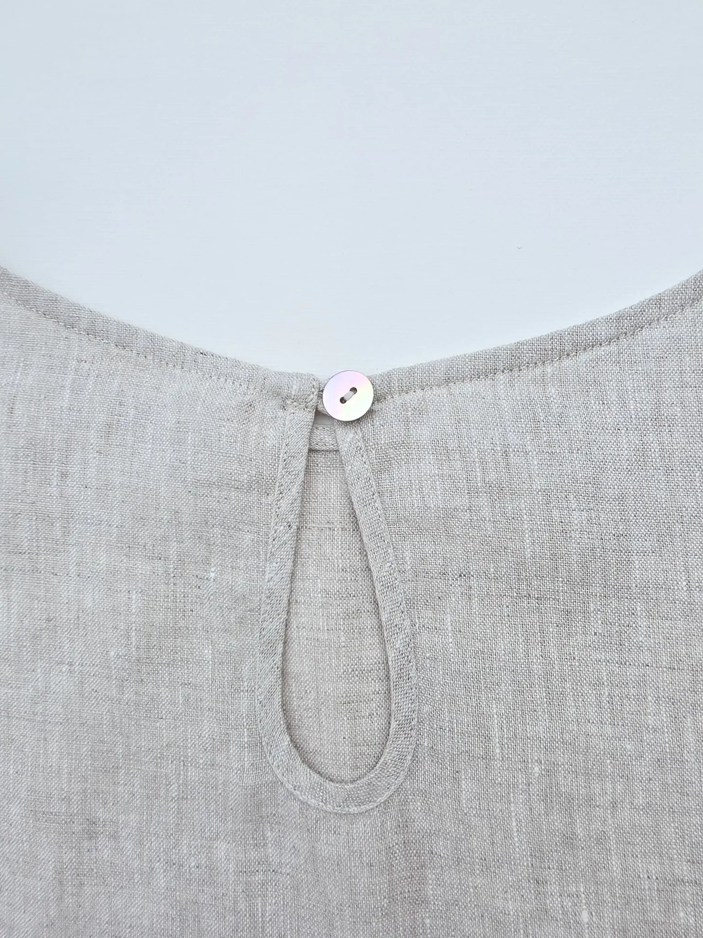 T-Shirt Dress for women in Australia, 100% French linen in flax. Perfect for summer, casual outings, and everyday