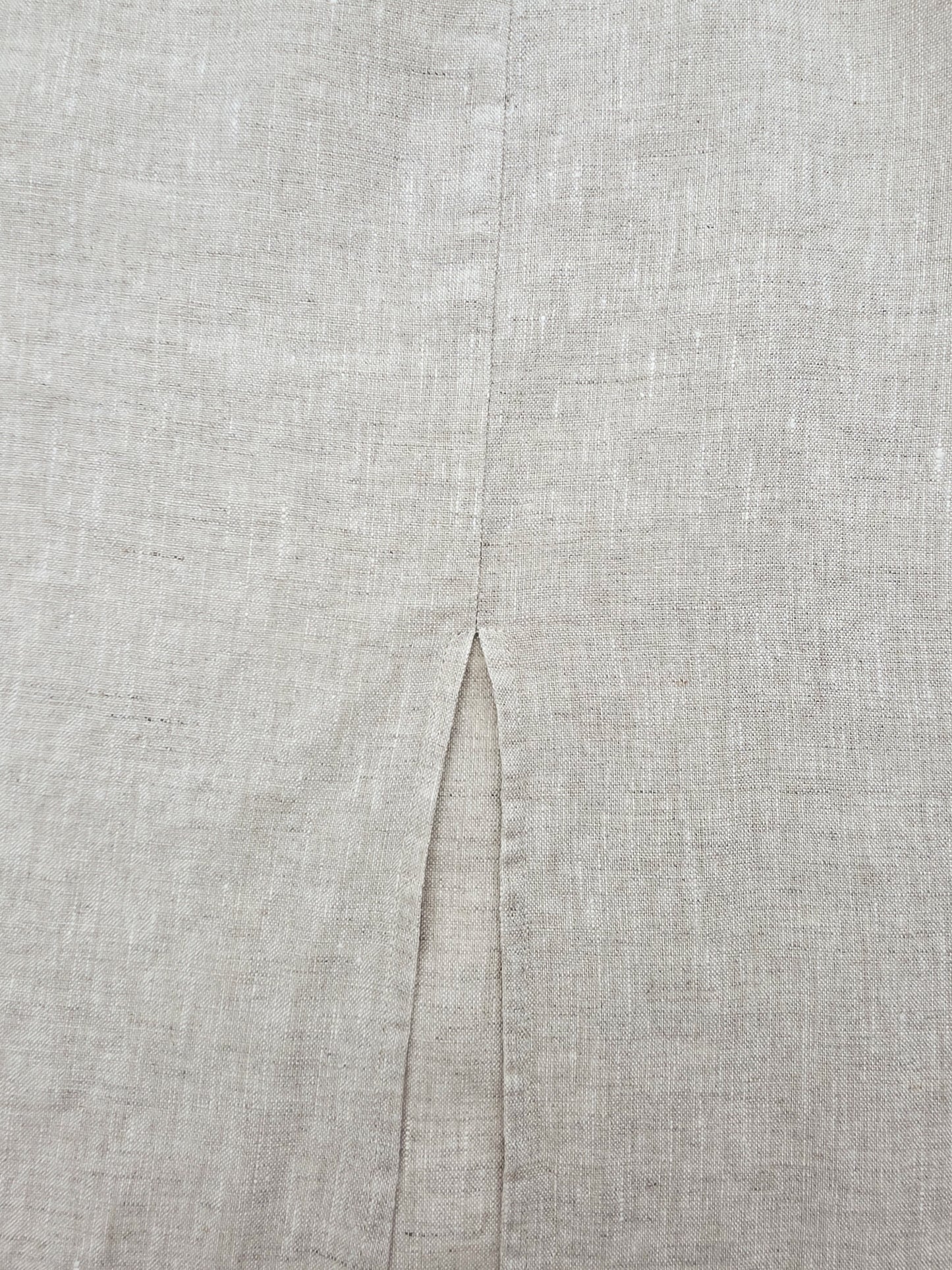 Flax High Waisted Slit Skirt