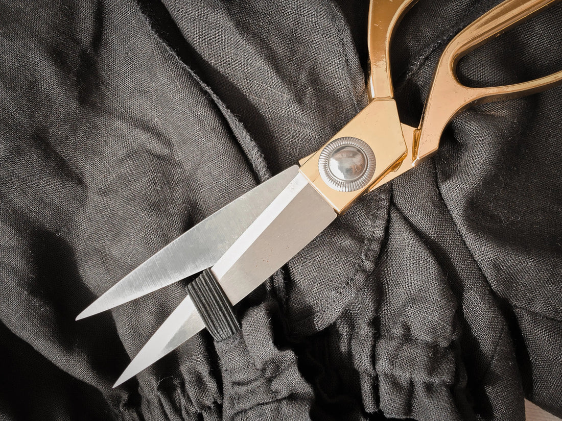 Timeless sustainable linen clothing designed with slow fashion